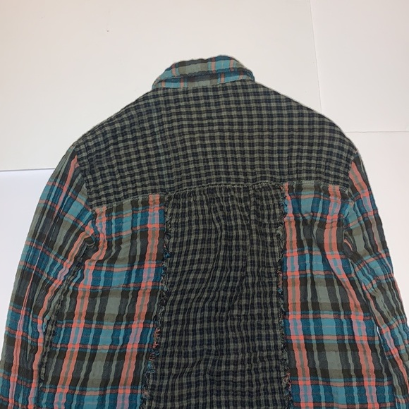 Anthropologie Pilcro Green Plaid Shirt - Women’s Size XS - Picture 5 of 10